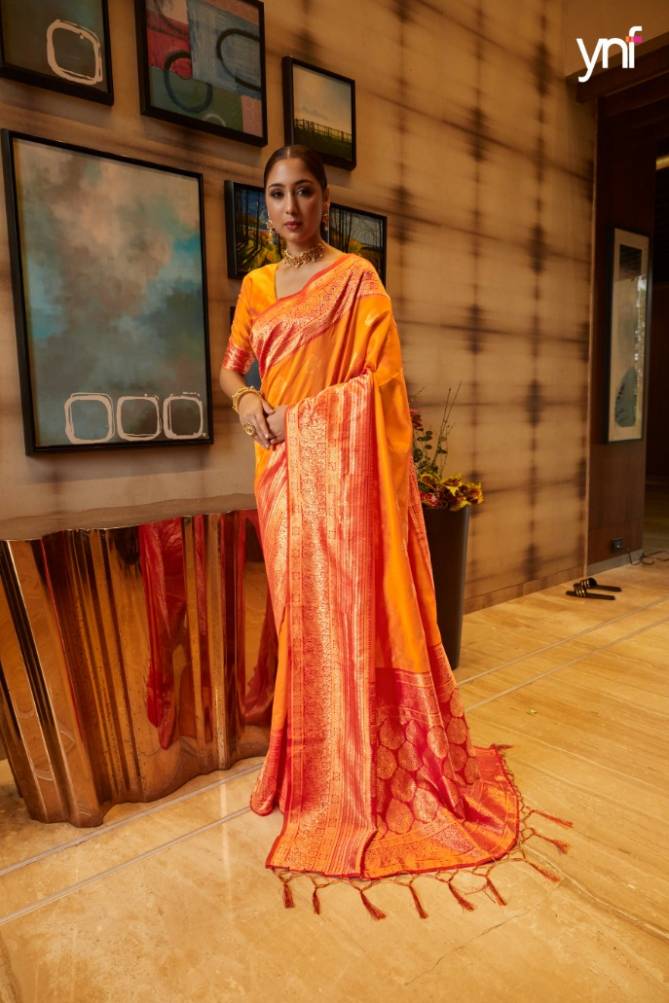 Ynf Saidatta Latest Festive Wear Art Silk Designer Fancy Saree Collection